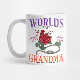 World's Best Grandma Mothers Day Novelty Gift Mug